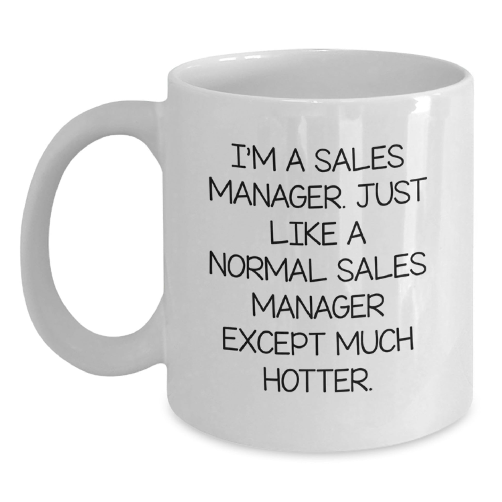 Sales Manager Keepsake White Coffee Mug for Him Birthday Gift - Main