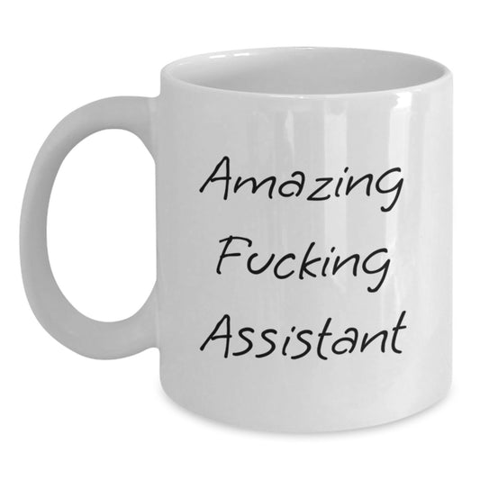 Funny Assistant White Coffee Mug Gifts from Friends for Graduation Unique Unique Gifts - Main