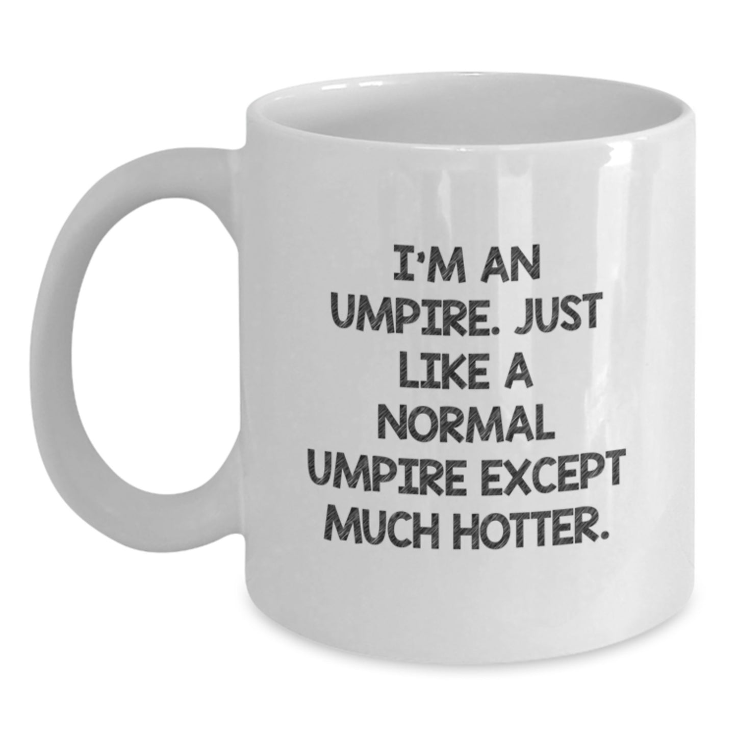 Umpire White Coffee Mug 11oz Birthday Gift for Coworkers Idea - Main