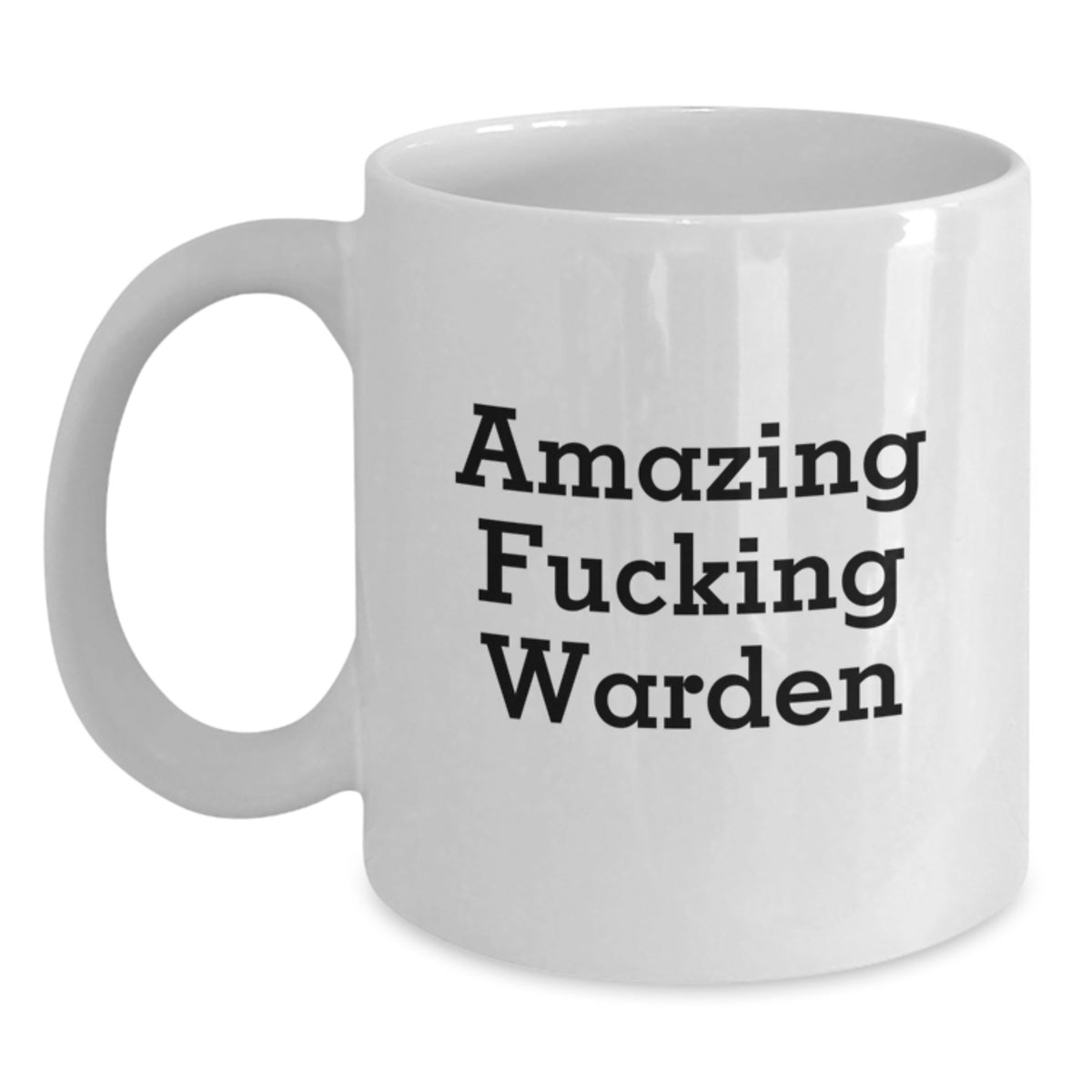 Funny Warden Gift, Birthday Unique Warden Mug, Amazing Warden Coffee, White Ceramic Mug Gifts from Friends - Main
