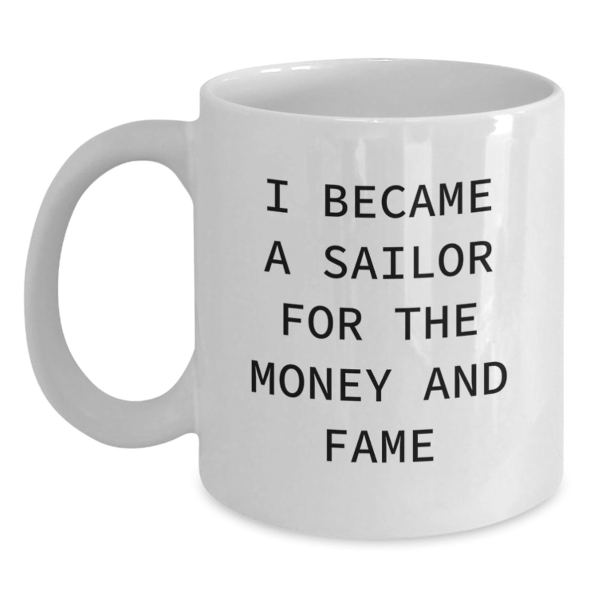 Funny Sailor White Coffee Mug Gifts for Birthday Sailor Men from Friends - Main