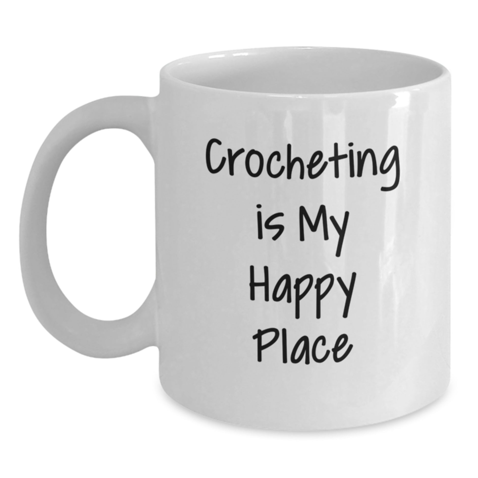 Birthday Gift for Her Crocheting Mug Present - Main