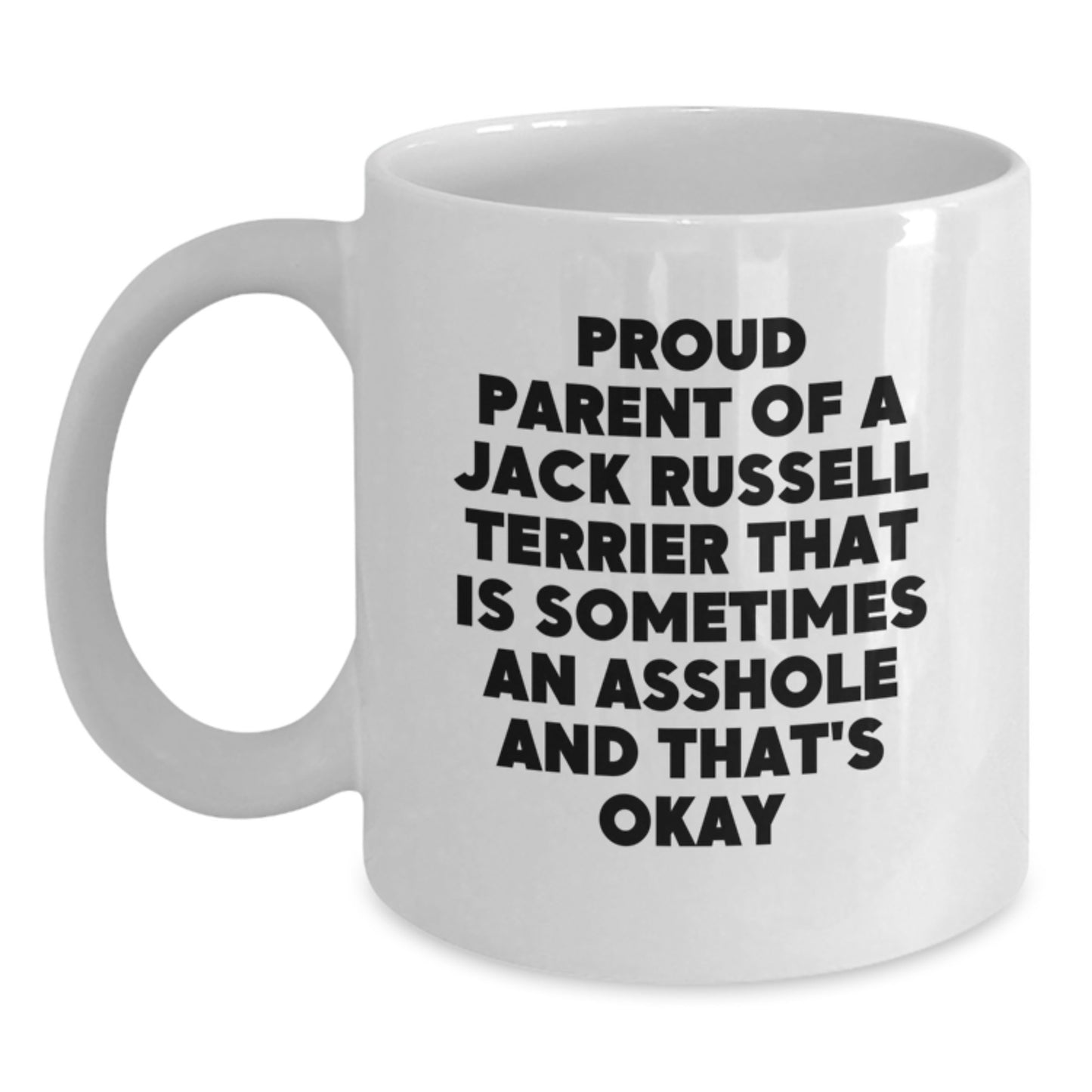 Sassy Jack Russell Mug Novelty Birthday Gift for Friends - Main