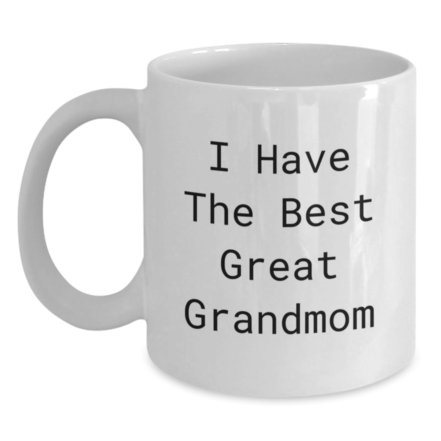 Grandmom Keepsake Ceramic White Coffee Mug for Him Birthday Gift - Main