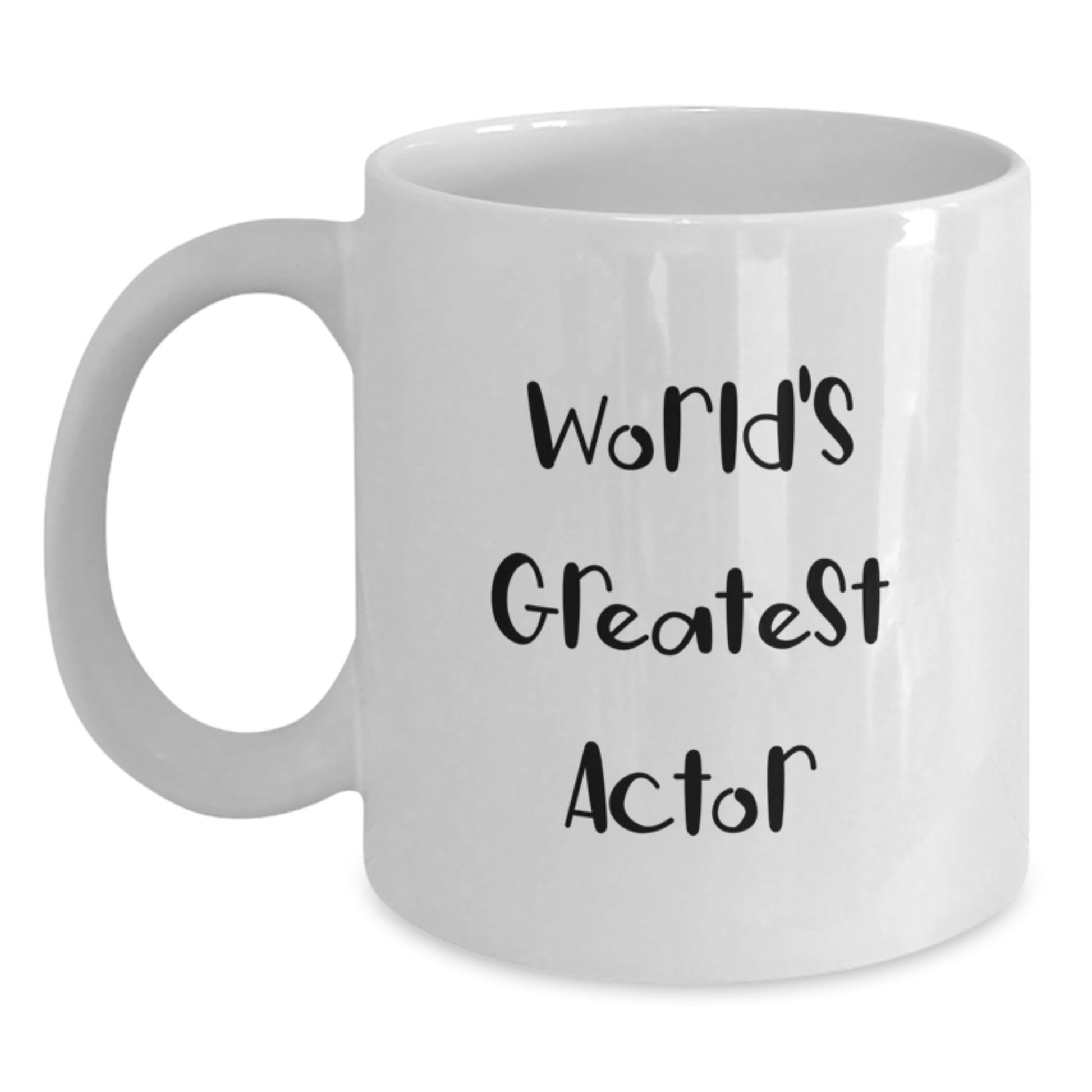For Him Keepsake Birthday Gift World's Greatest Actor Mug - Main