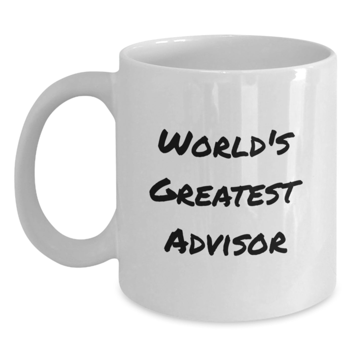 Advisor Keepsake White Coffee Mug for Him 11oz Birthday Gift Ceramic - Main