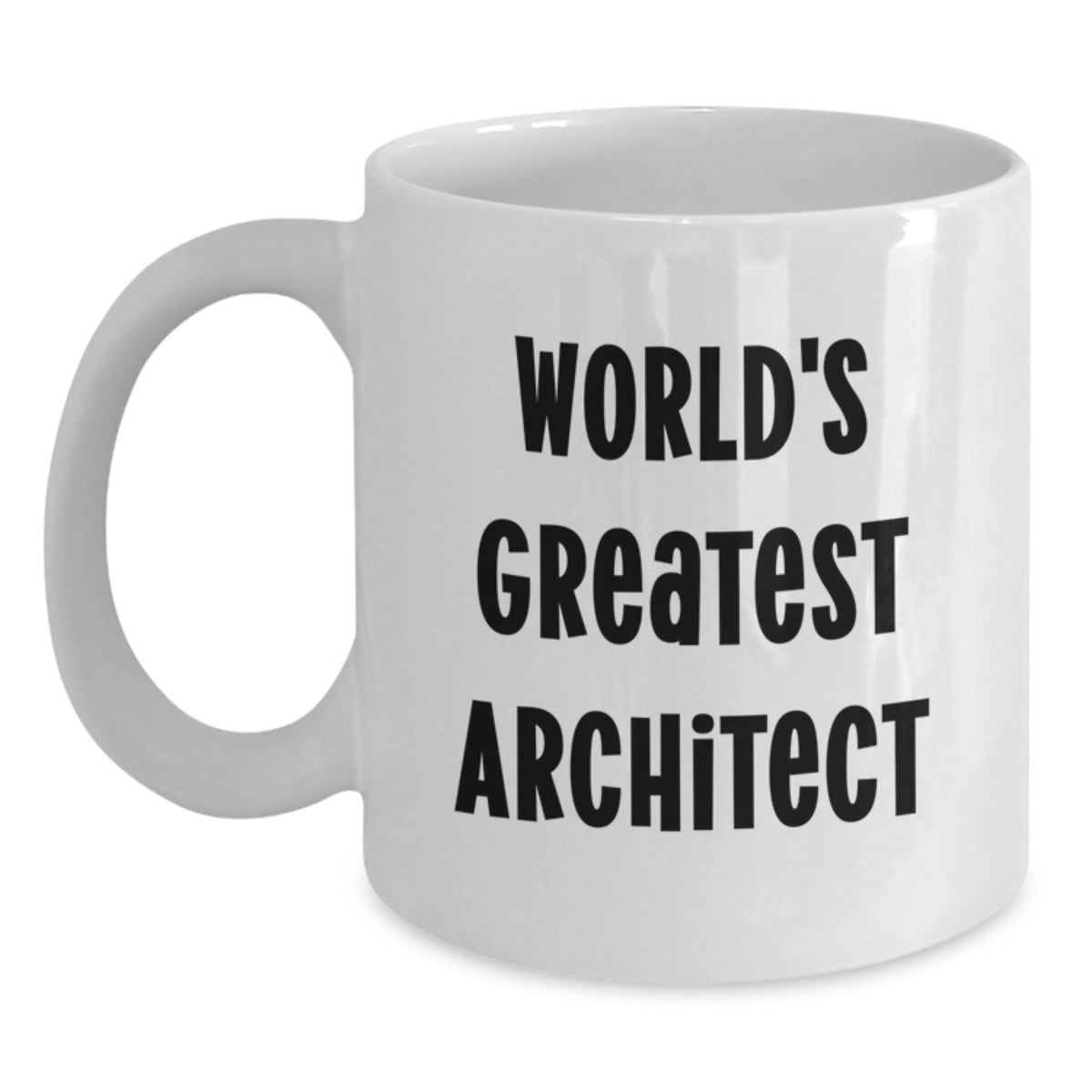 Architect Gift for Him - World's Greatest Architect Keepsake Mug - Main