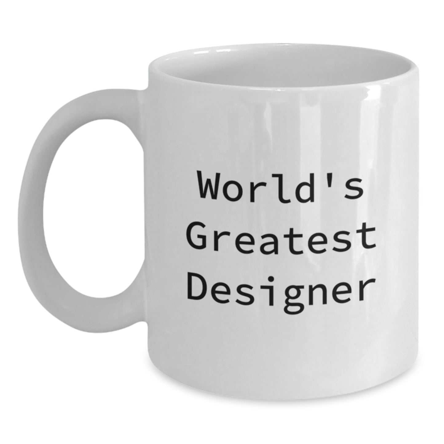 Birthday Gift for Her World's Greatest Designer Mug Present - Main