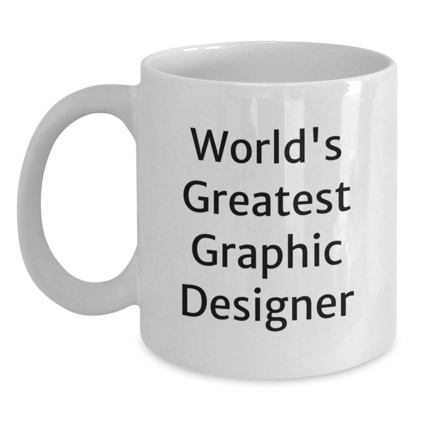 For Him Graphic Designer Keepsake Birthday Gift Mug White Ceramic 11oz - Main