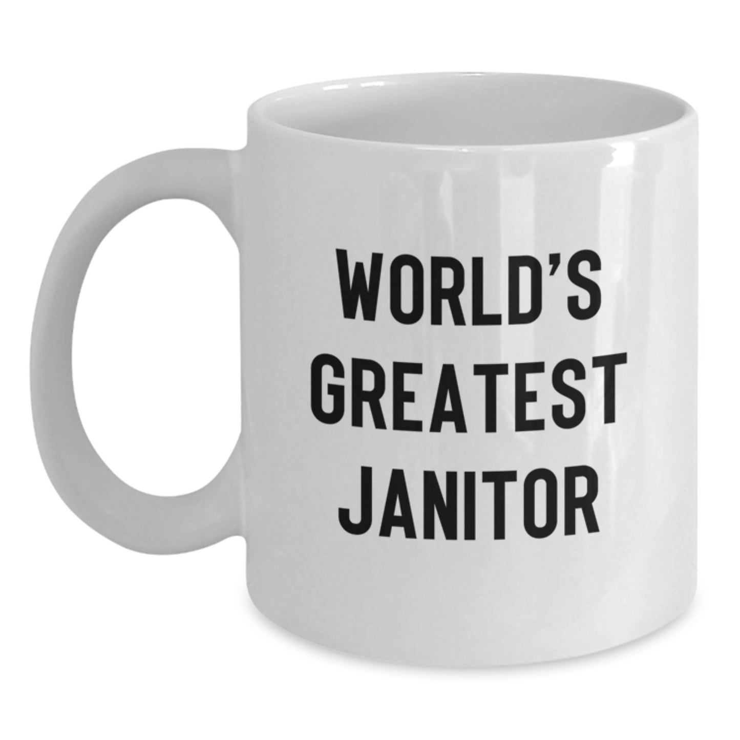 Janitor World's Greatest Janitor Coffee Mug Keepsake Gift for Him - Main
