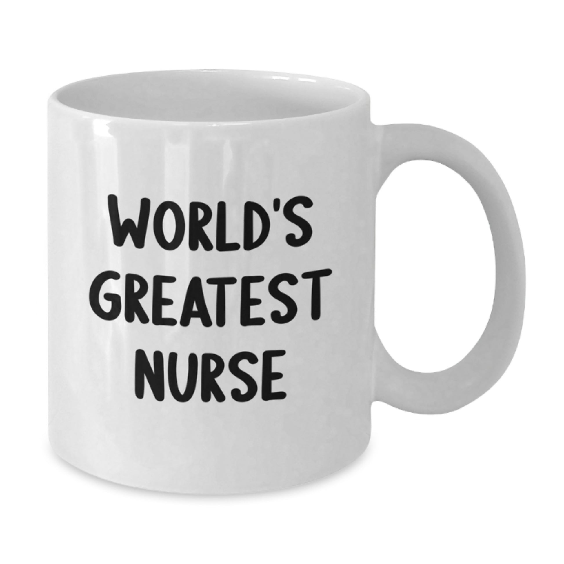 Funny Gifts from Family to World's Greatest Nurse - White Coffee Mug for Graduation Unique Gifts - Additional