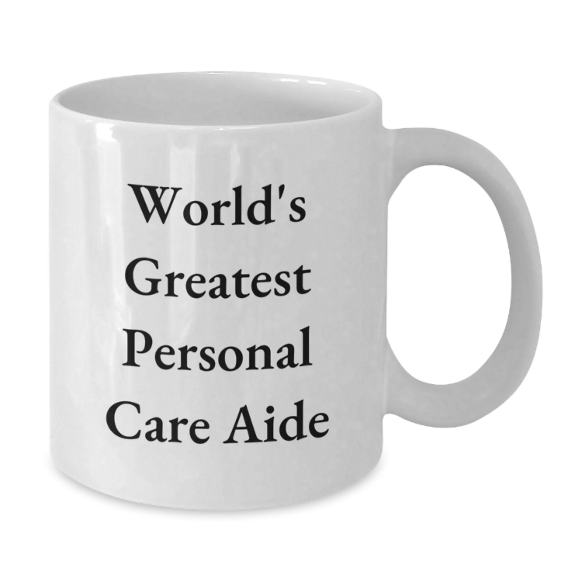 Personal Care Aide Keepsake Ceramic White Mug for Him Birthday Gift - Additional