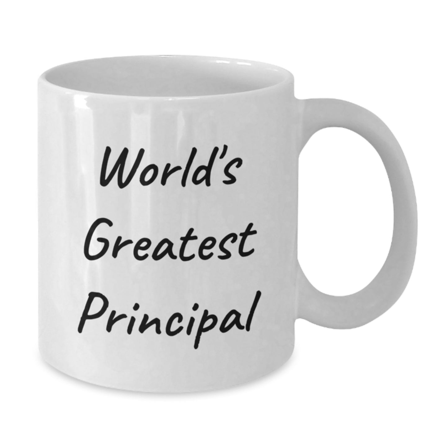 Funny Principal White Coffee Mugs Gifts from Friends for World's Greatest Principal Graduation Unique Gifts - Additional