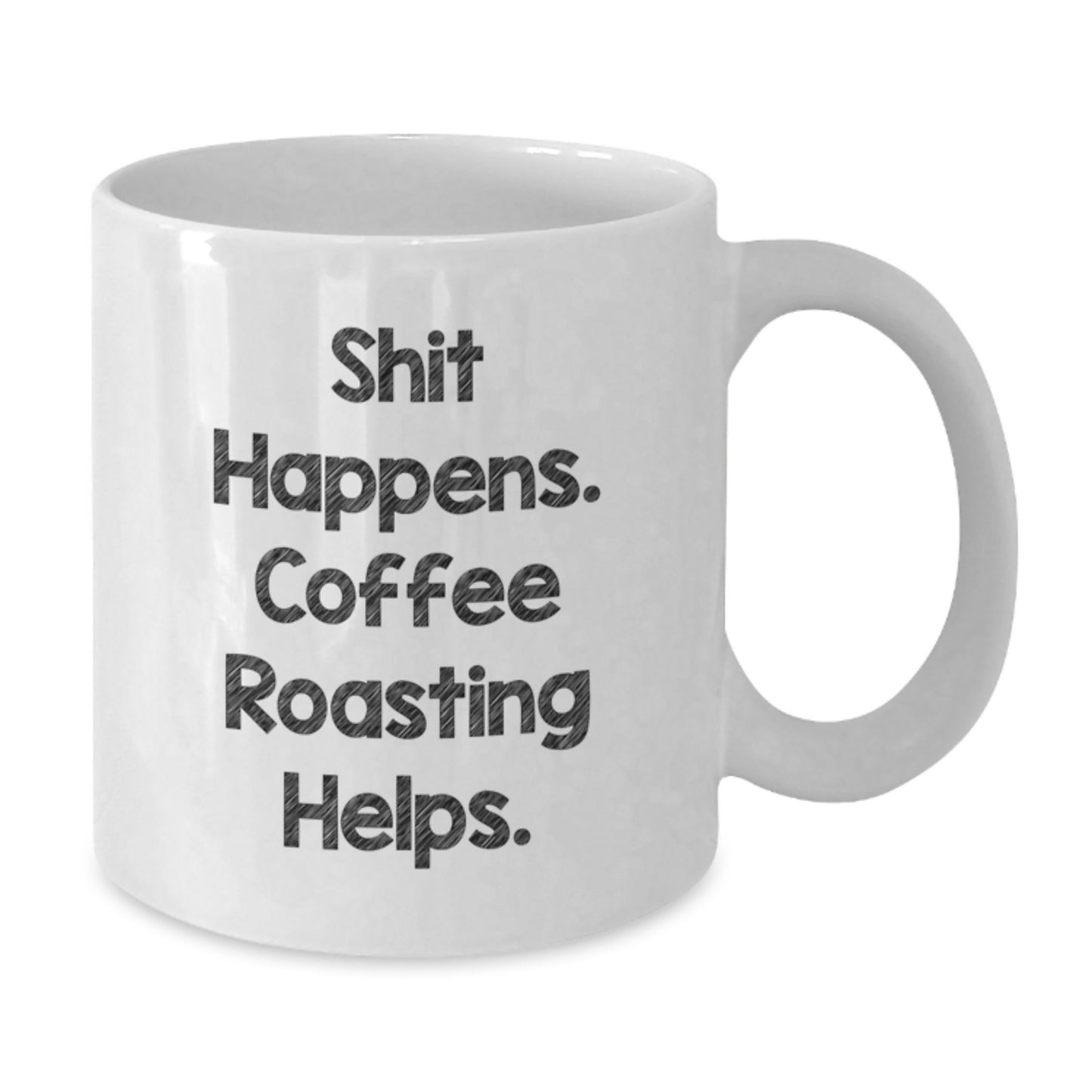 Funny Coffee Roasting Quote Gifts from Friends, White Coffee Mug for Coffee Roasting Enthusiasts, Graduation Unique Gifts - Additional