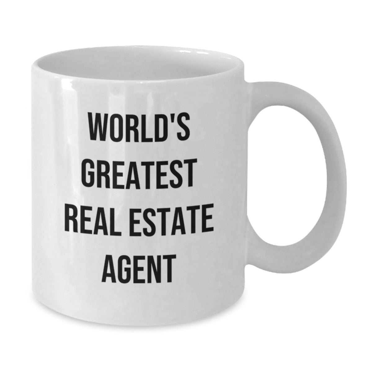 Christmas Gift for Her World's Greatest Real Estate Agent Present Coffee - Additional