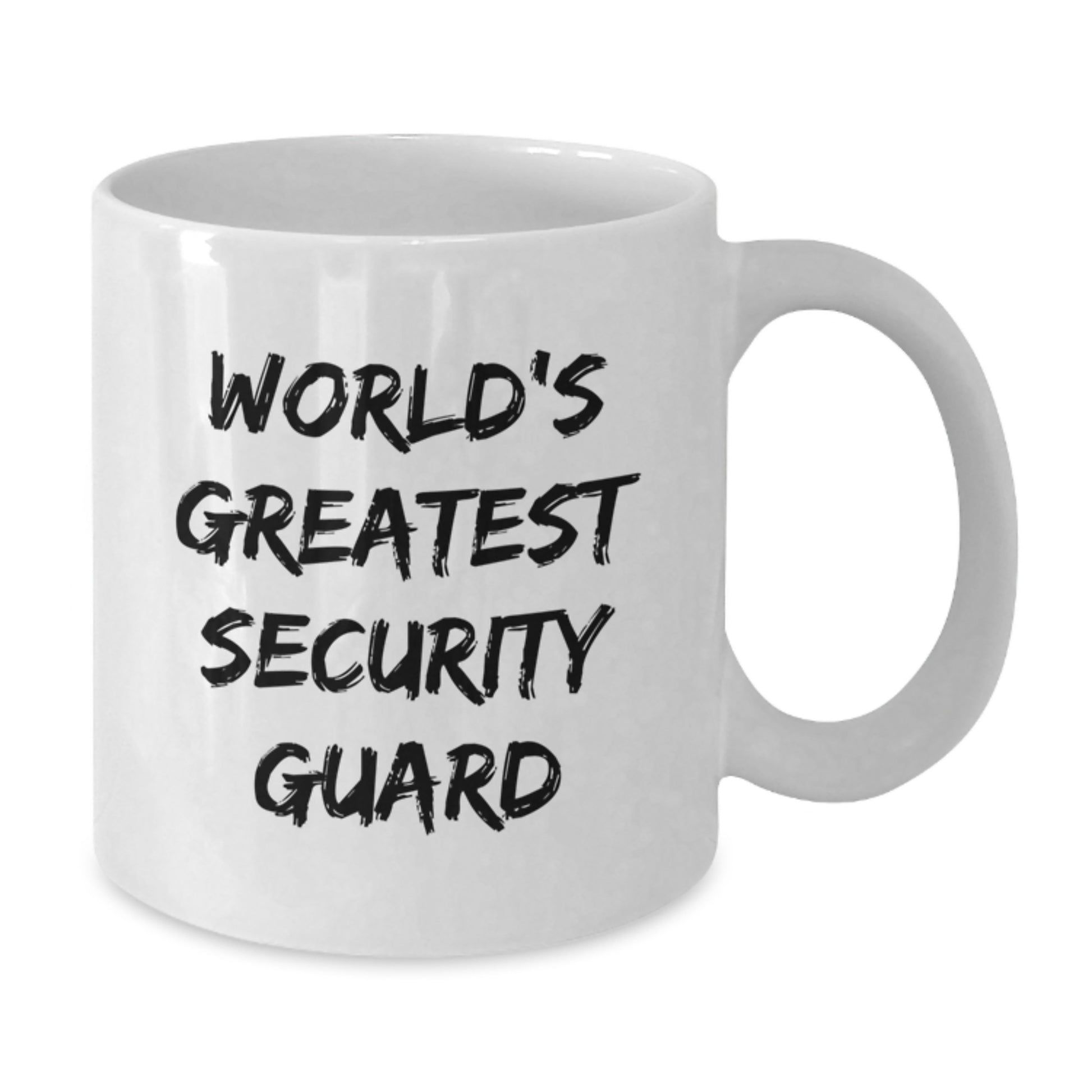 World's Greatest Security Guard Funny Humor White Coffee Mug Gifts from Friends for Security Guard - Additional