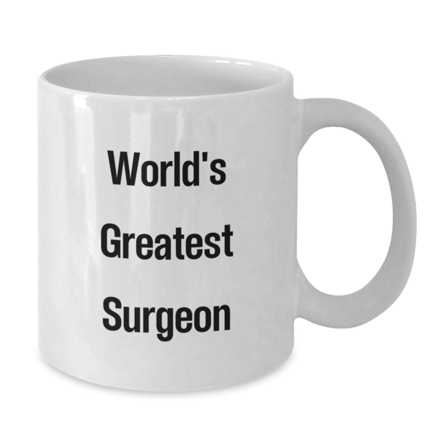 Surgeon Keepsake White Coffee Mug for Him Birthday Gift Ceramic - Additional