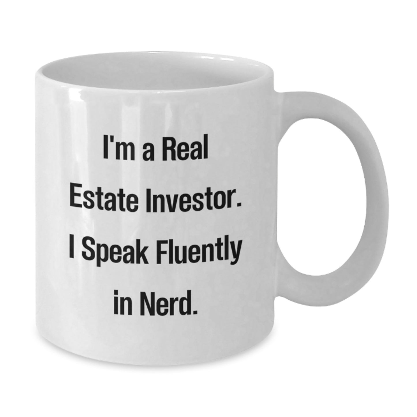Funny Graduation Unique Gifts for Real Estate Investor Friends, 'I'm A Real Estate Investor. I Speak Fluently In genius.' Gifts from Men, Gifts for Real Estate Investor - Additional