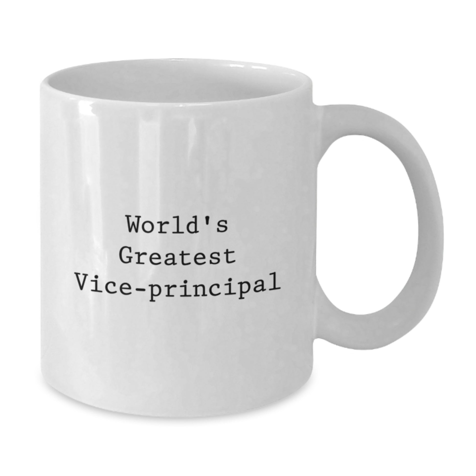 Funny Vice-principal Gifts for Men, White Coffee Mug with 'World's Greatest Vice-principal' Quote, Gifts from Men, Father's Day Unique Gifts - Additional