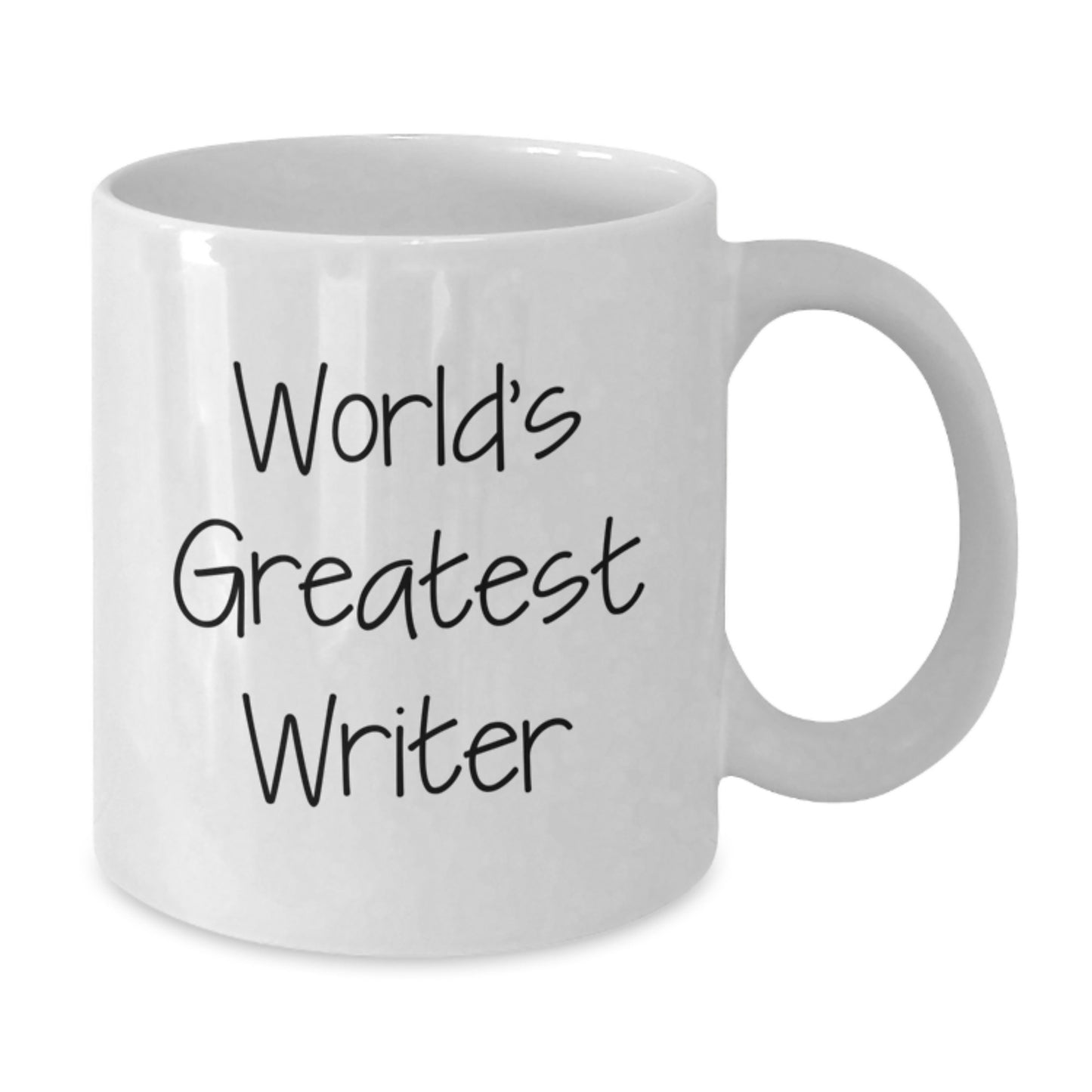 Funny Writer Gifts, Unique White Coffee Mugs for Writers, 'World's Greatest Writer' Quote, Gifts from Family to Men, Perfect White Coffee Mug for Dad on Father's Day - Additional