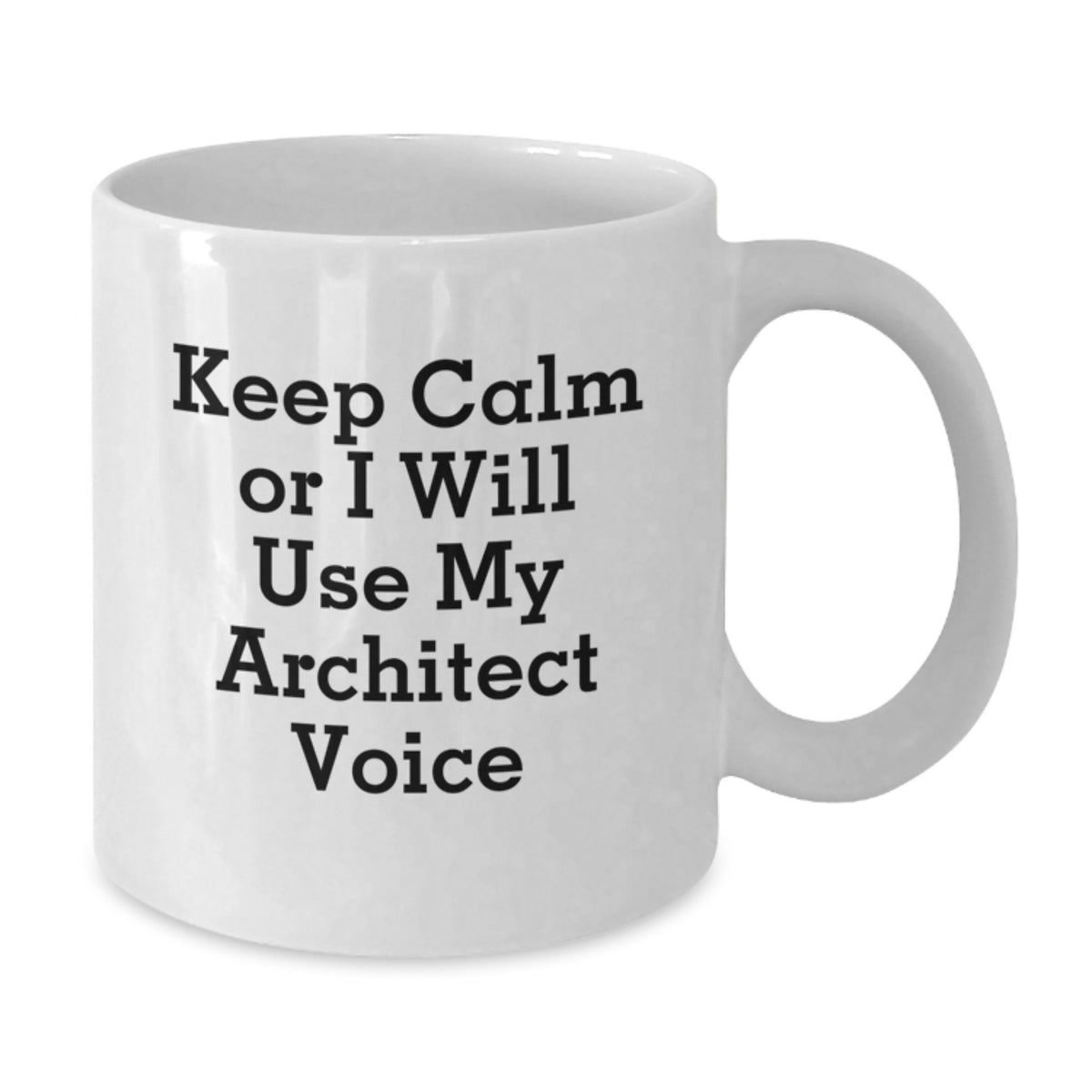 Architect Keepsake Premium White Coffee Mug for Him – Christmas Gift - Additional