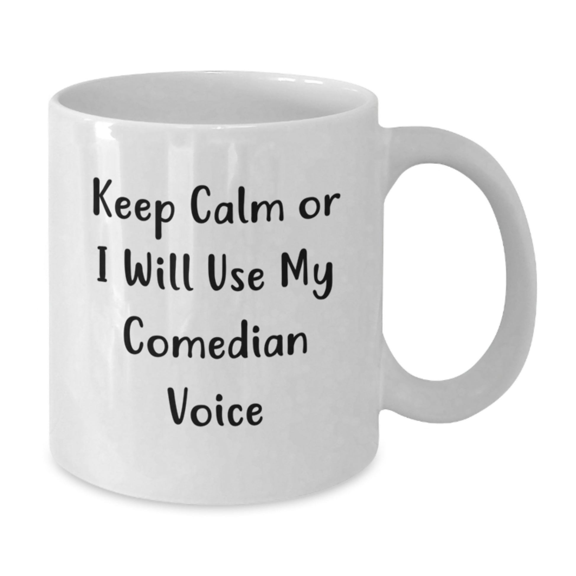Premium Comedian Keepsake White Coffee Mug for Him Birthday Gift - Additional