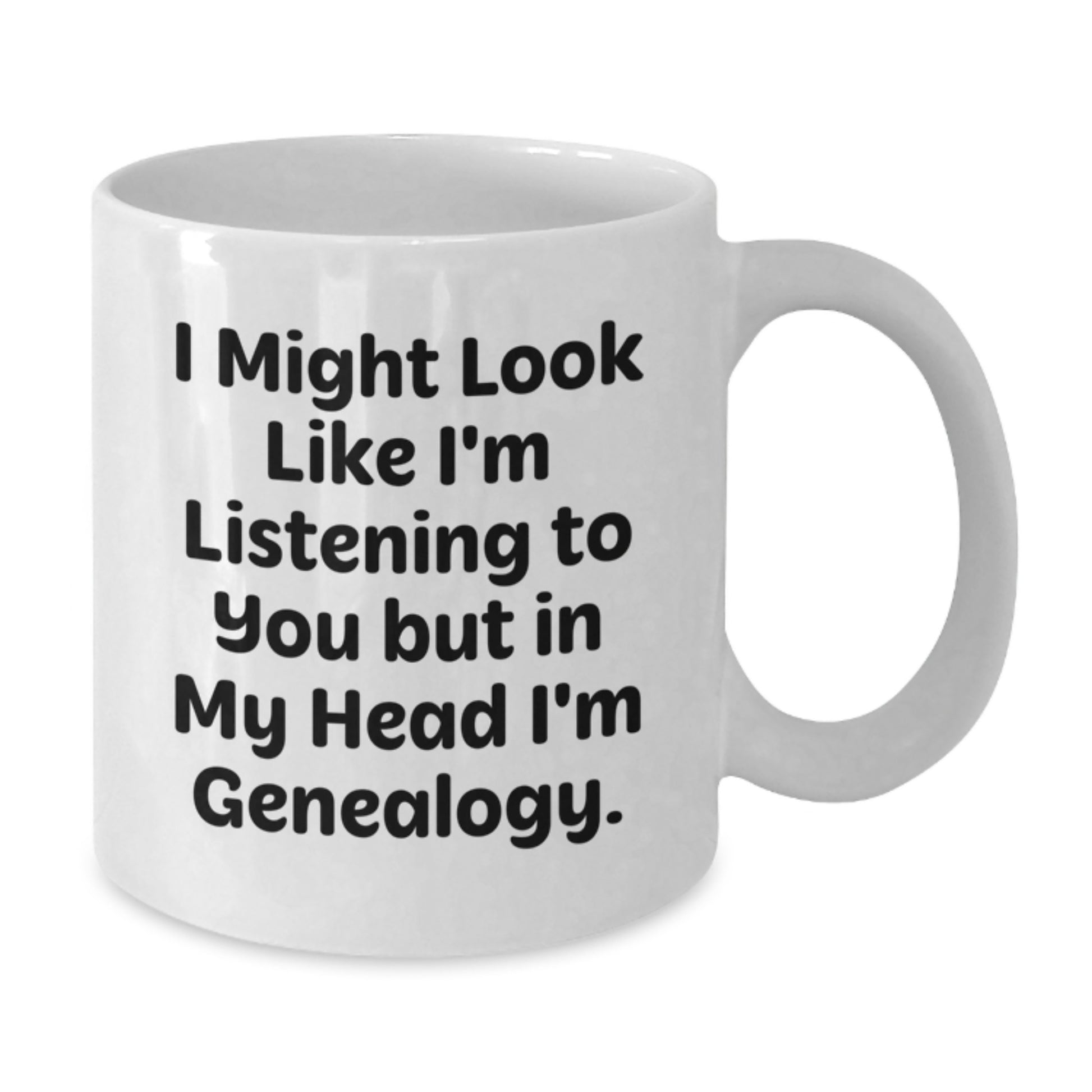 Funny Genealogy Gifts for Her, Genealogy Coffee Mug, Birthday Unique Gifts from Friends - Additional