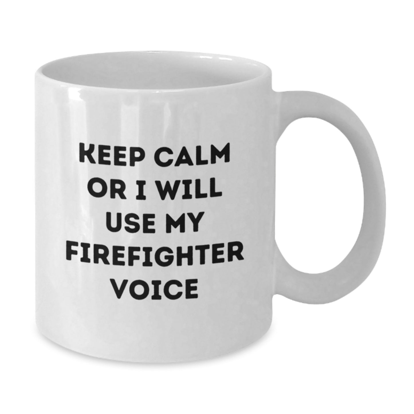 Firefighter White Coffee Mug Keepsake Birthday Special Gift for Him - Additional