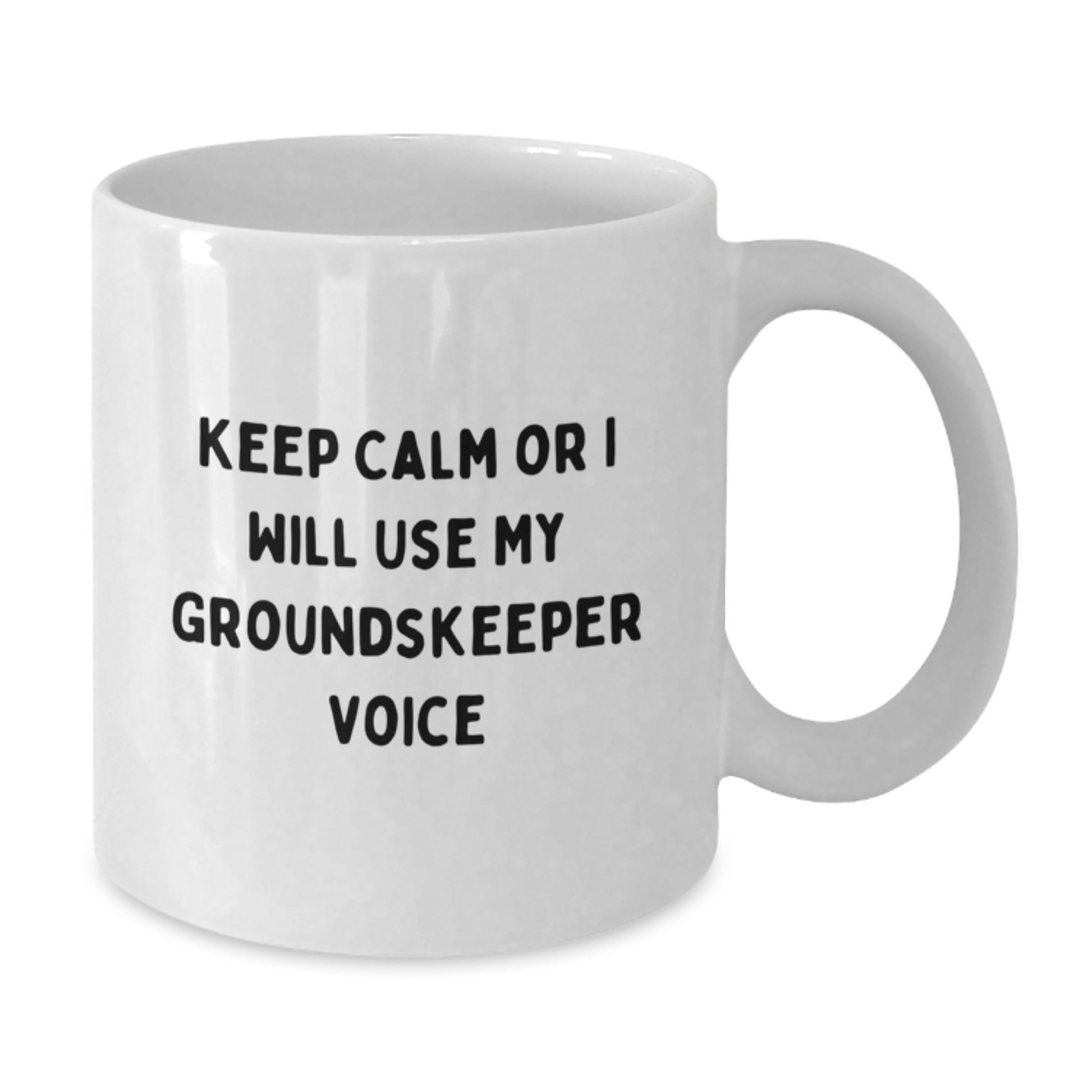 groundskeeper Funny White Coffee Mug Gifts from Men for groundskeeper Dad on Father's Day Unique - Additional