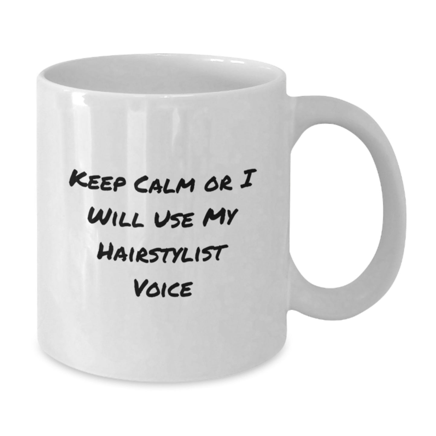 Funny Hairstylist White Coffee Mug Gifts from Men for Hairstylist Friends on Father's Day Unique Gifts - Additional