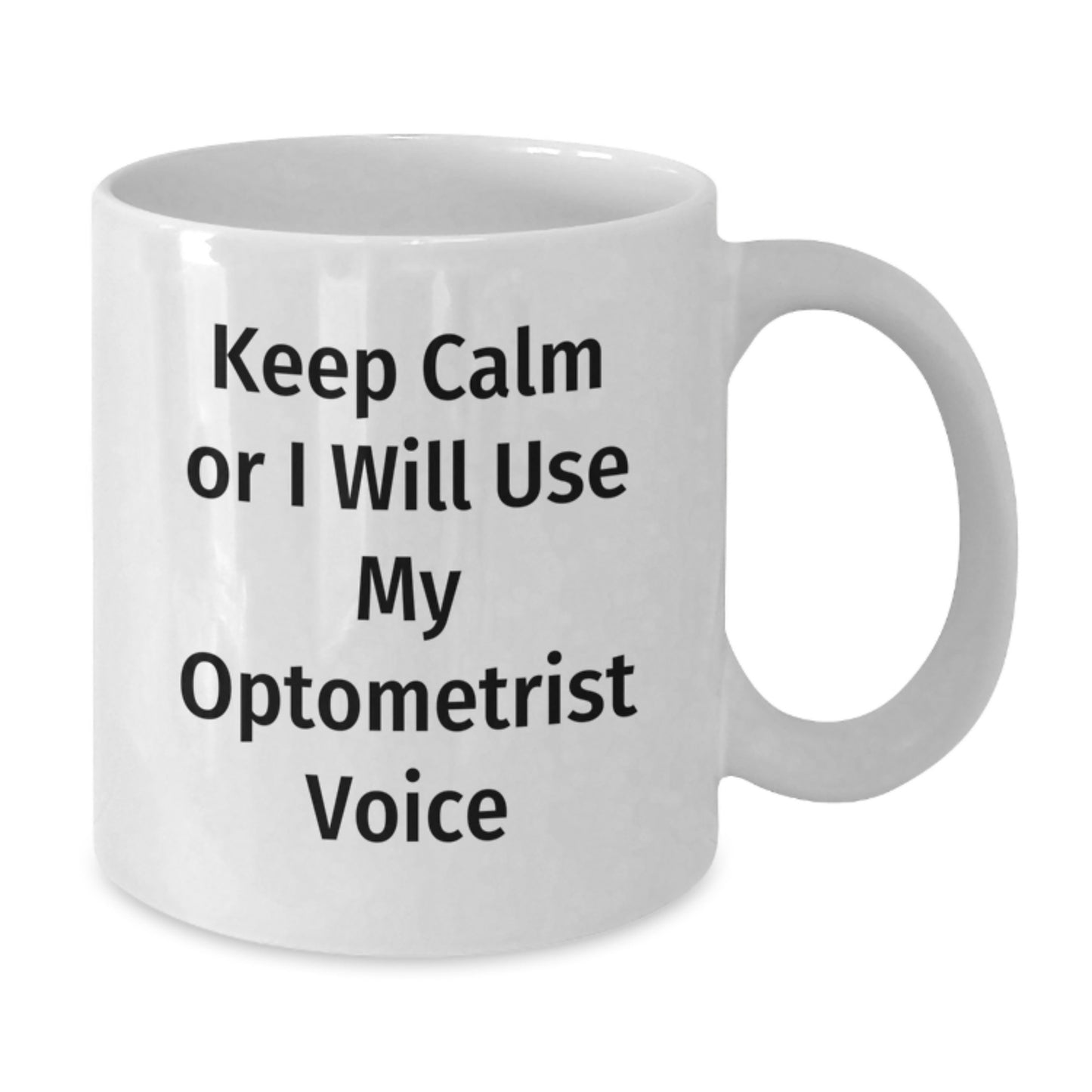 Optometrist Keepsake White Coffee Mug for Him Birthday Gift - Additional