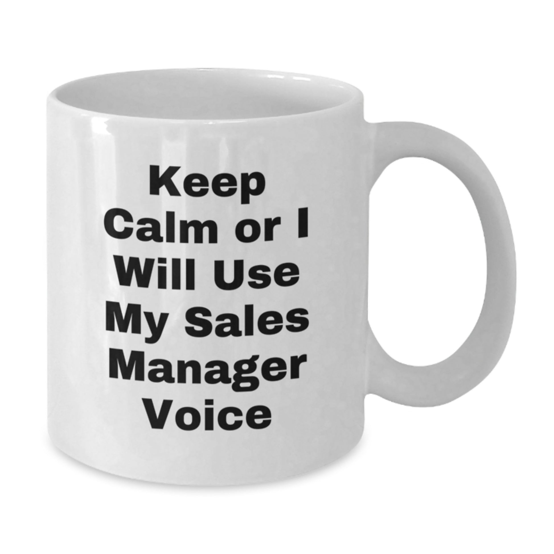 Sales Manager Keepsake Mug for Him White 11oz Birthday Gift - Additional