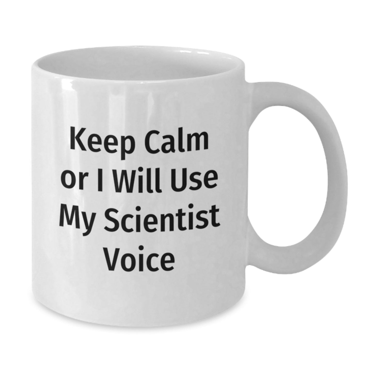 Scientist Keepsake White Coffee Mug 11oz for Him Birthday Gift - Additional
