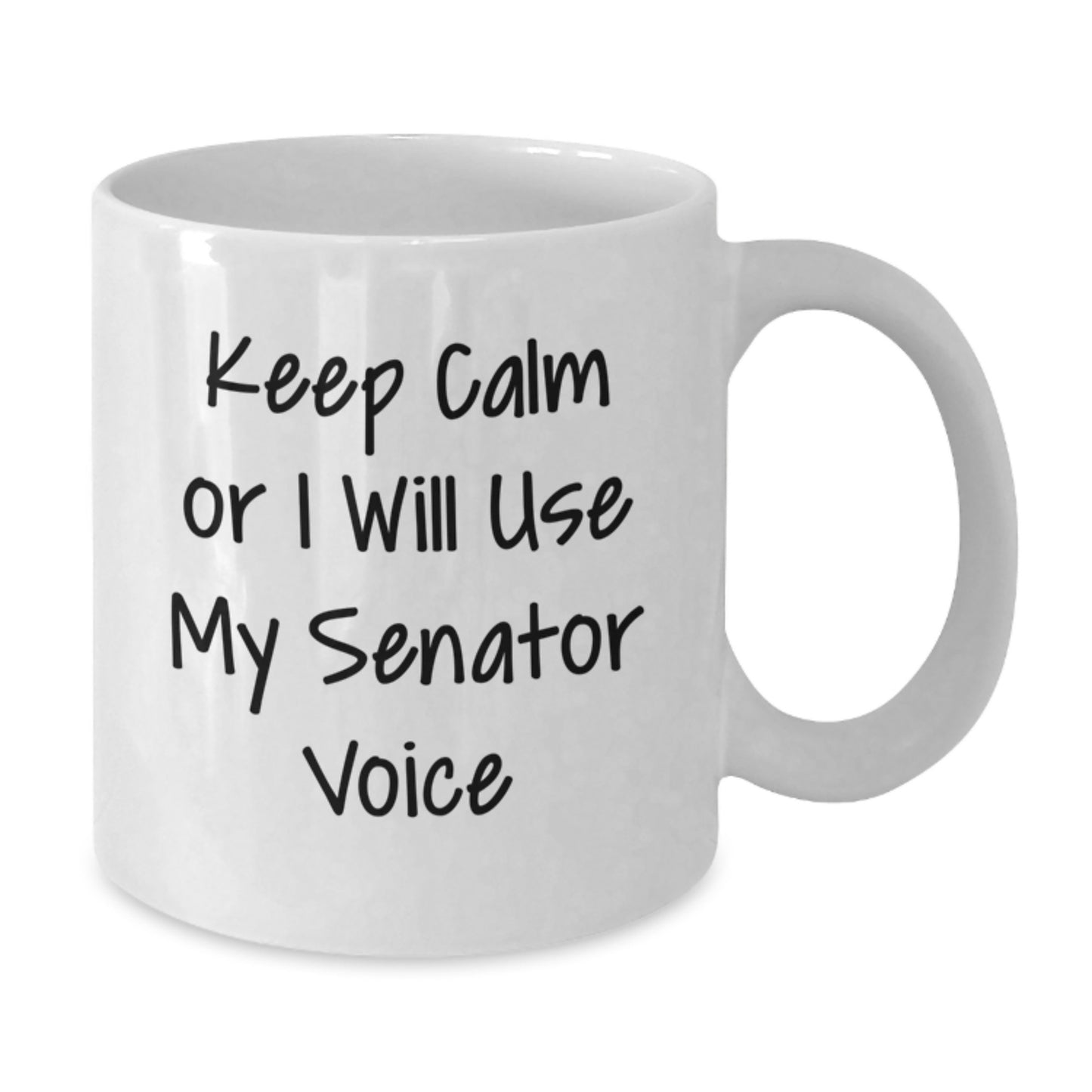 Senator Keepsake White Coffee Mug for Him Birthday Gift Ceramic 11oz - Additional