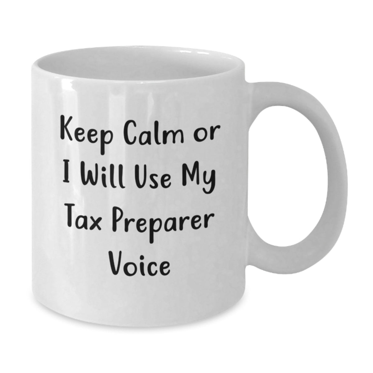 Christmas Gift for Her Keep Calm Tone Tax Preparer Coffee Mug Present - Additional