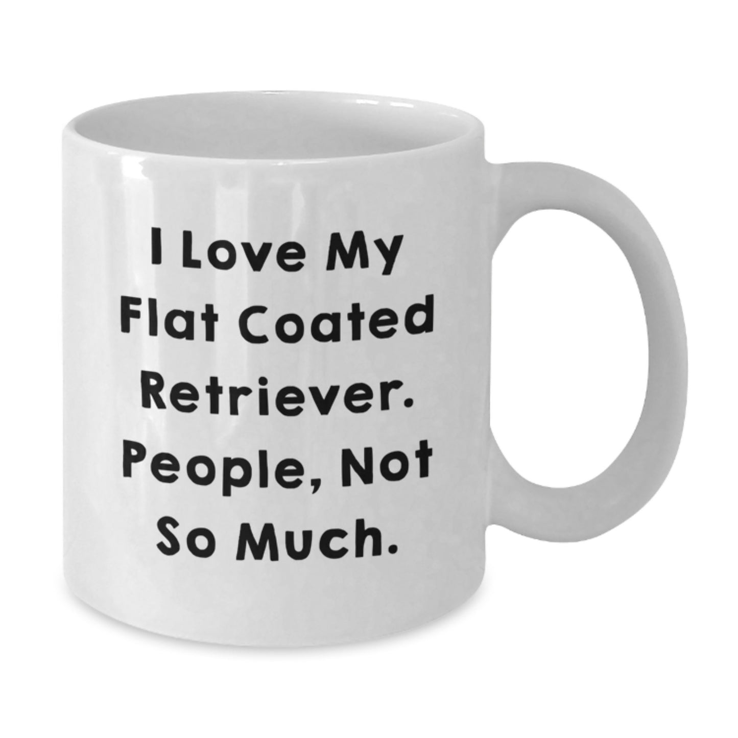 Funny Flat Coated Retriever Dog Lover Gifts from Men to Flat Coated Retriever Dog Owners on Valentine's - Additional