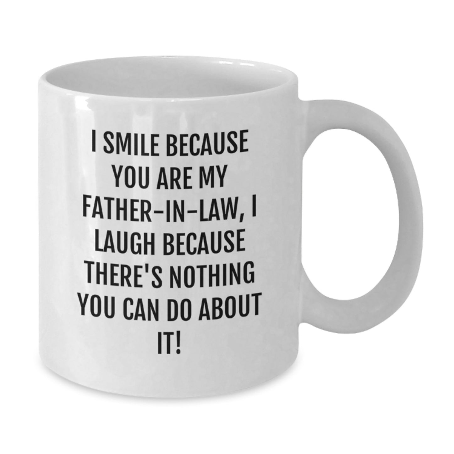 Father-in-law Keepsake White Coffee Mug Birthday Gift for Him - Additional
