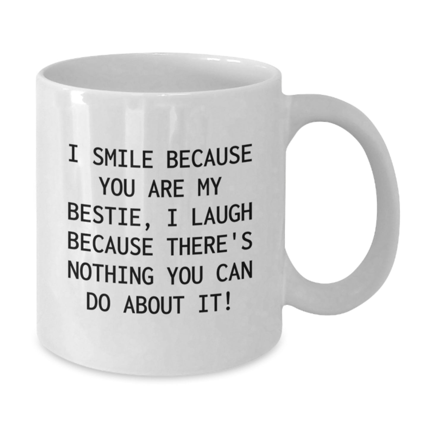 Bestie Keepsake White Ceramic Coffee Mug for Him Birthday Gift - Additional