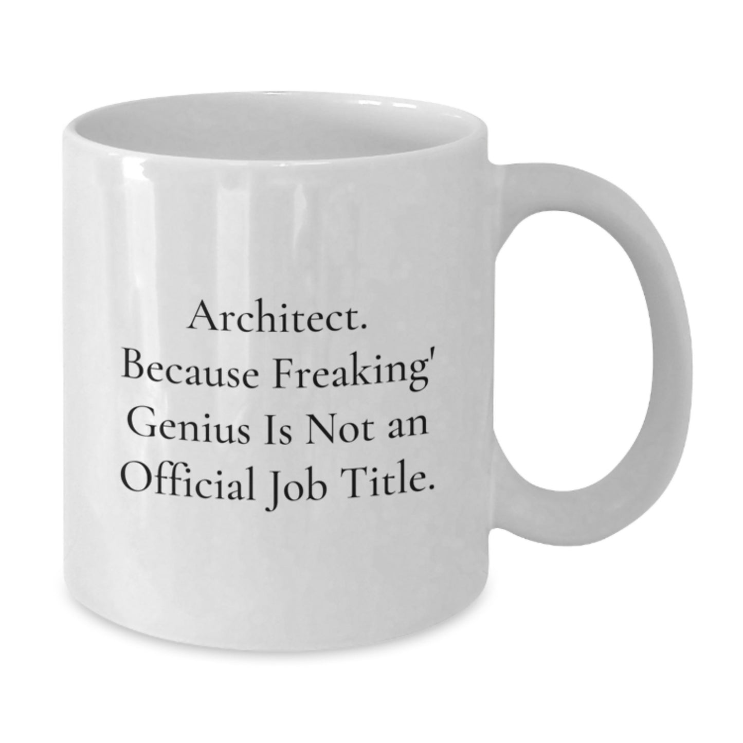 Architect Keepsake Mug for Him Birthday Gift with Coffee and Design - Additional
