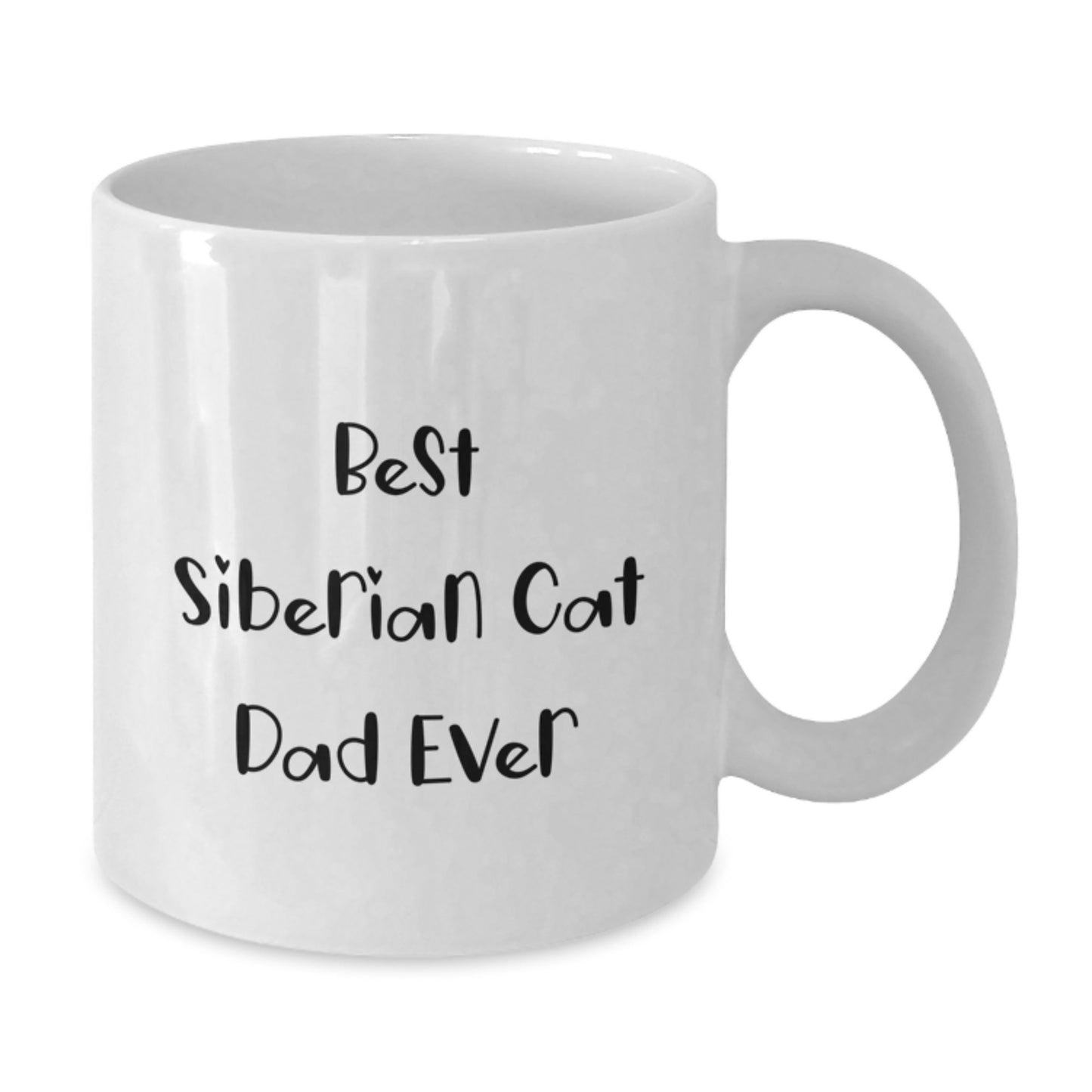 Funny White Coffee Mugs for Siberian Cat Lovers - Gifts from Men to Women, Unique Valentine's Gifts for Friends and Family to Show Love and Appreciation, Perfect for Daily Use - Additional