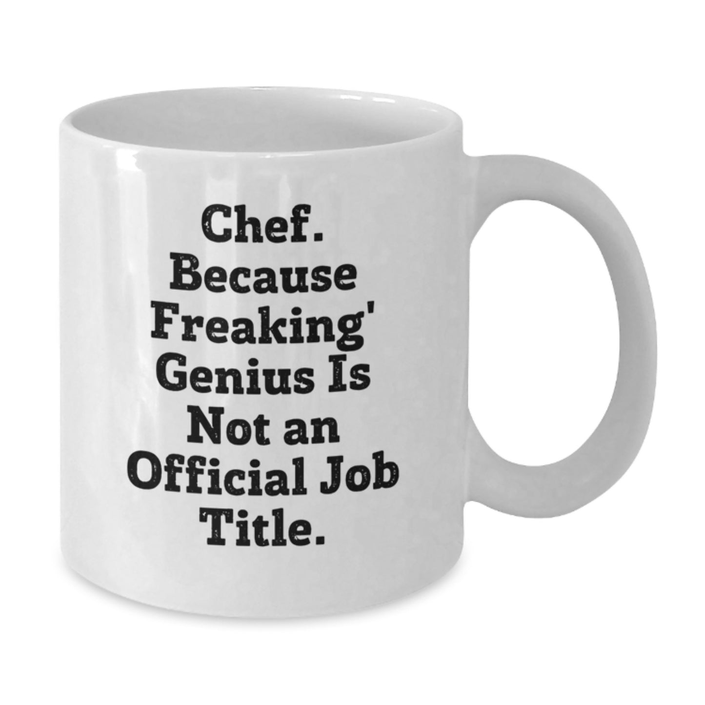 Chef Keepsake White Ceramic 11oz Coffee Mug for Him Birthday Gift - Additional