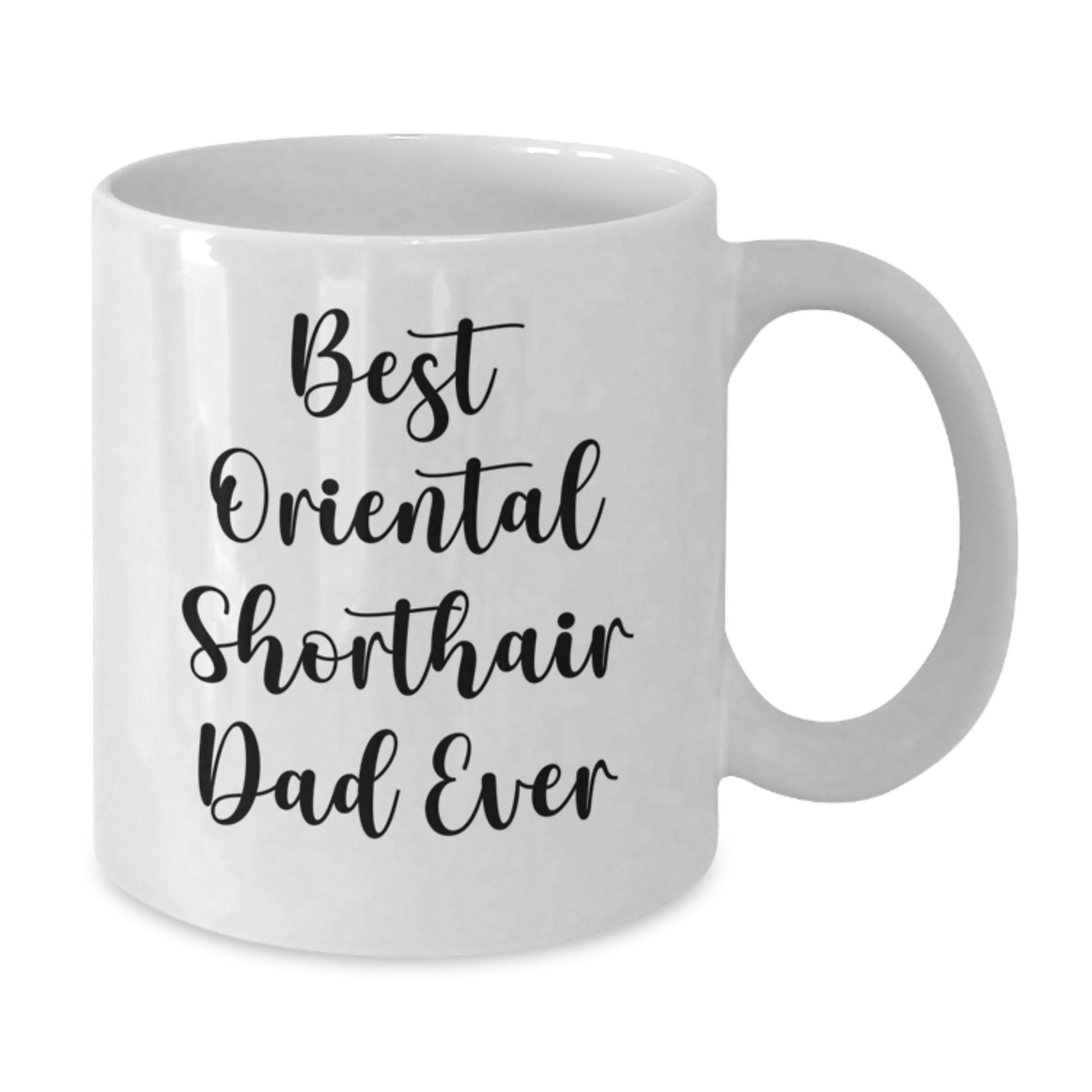 Funny Oriental Shorthair Cat Gifts for Dad, Valentine's Unique Presents from Men to Family - Additional