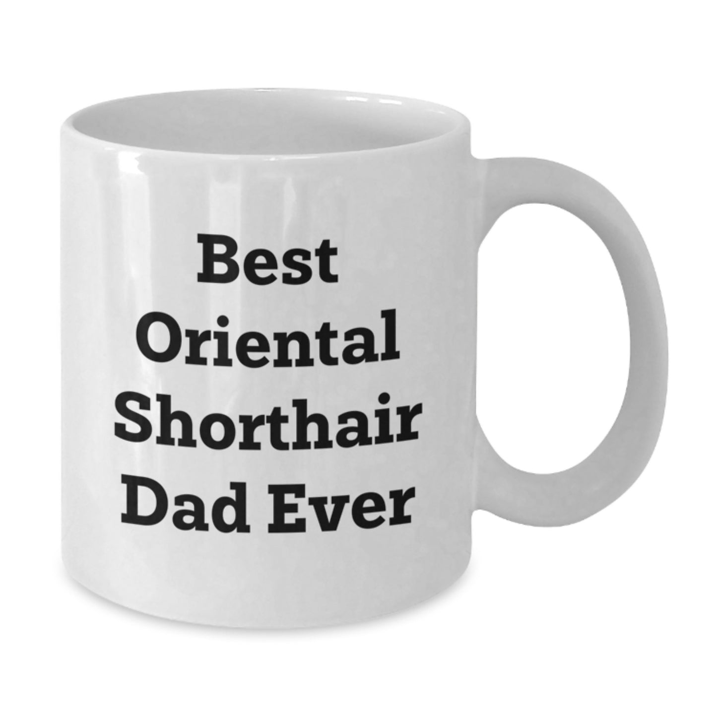 Funny Oriental Shorthair Cat Dad Gifts from Men, Unique Valentine's Unique Gifts for Oriental Shorthair Cat Lovers - Additional
