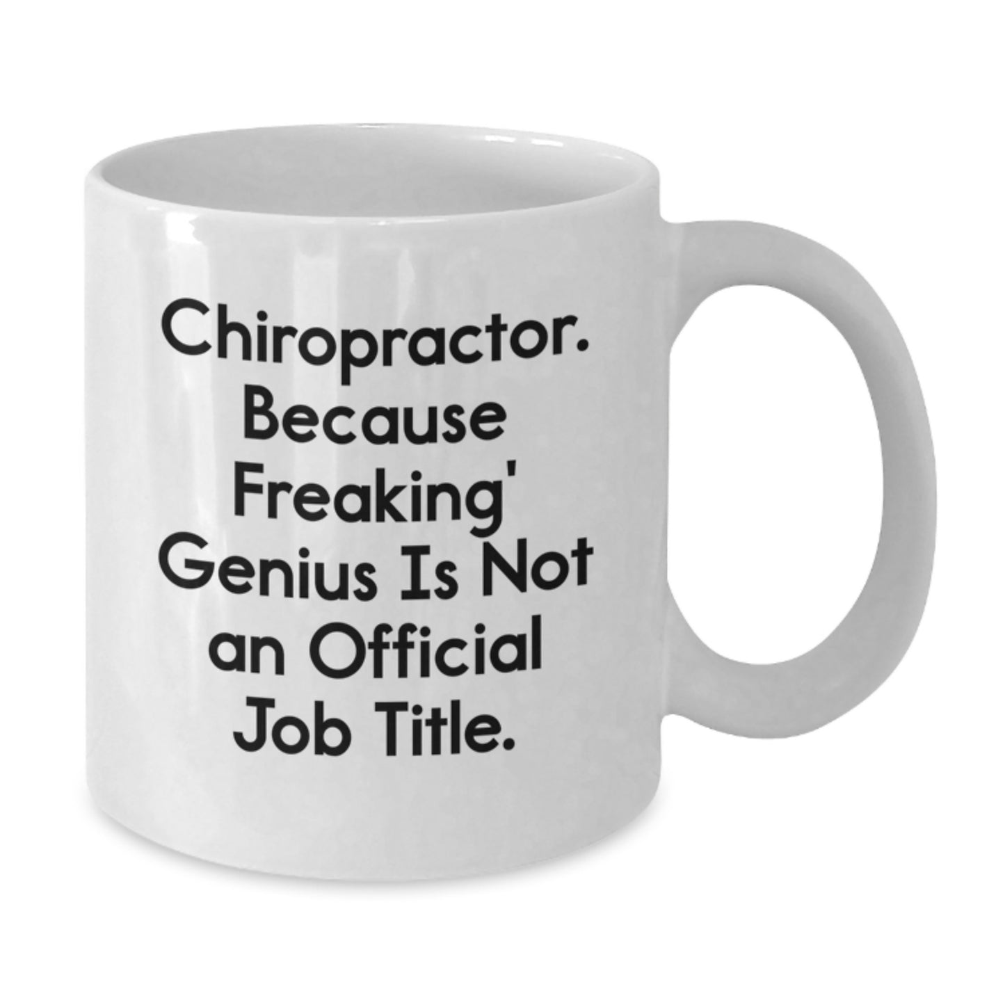 Chiropractor Keepsake White Coffee Mug for Him Birthday Gift Ceramic - Additional