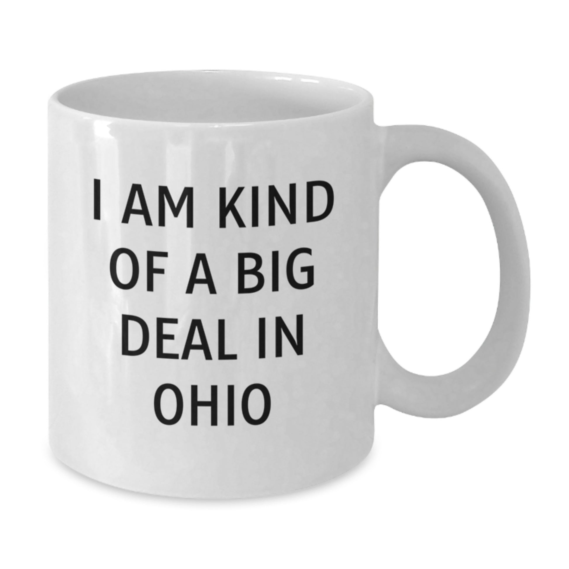 Funny Ohio White Coffee Mugs for Dad Gifts from Family - I Am Kind Of A Prime Selection In Ohio, Unique Father's Day Unique Gifts for Ohio Men - Additional