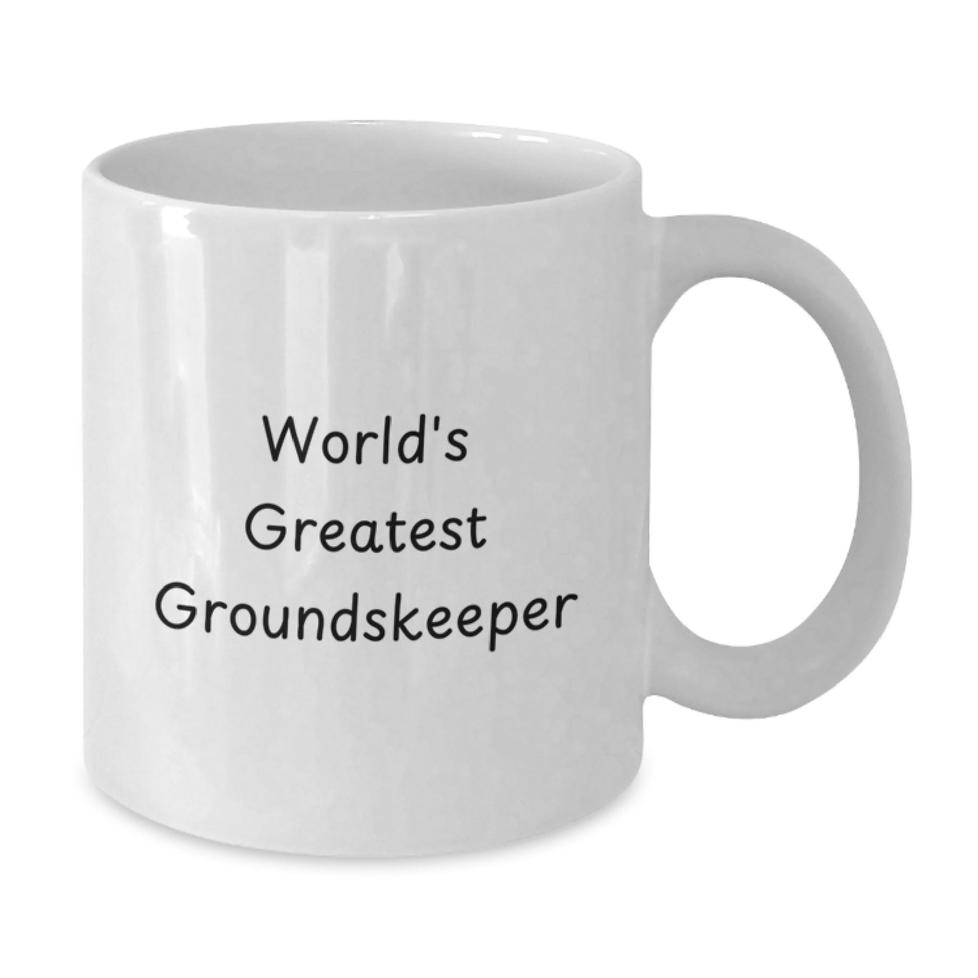 Funny groundskeeper Gifts from Family, World's Greatest groundskeeper White Coffee Mug for groundskeeper Men Graduation Unique Gifts - Additional