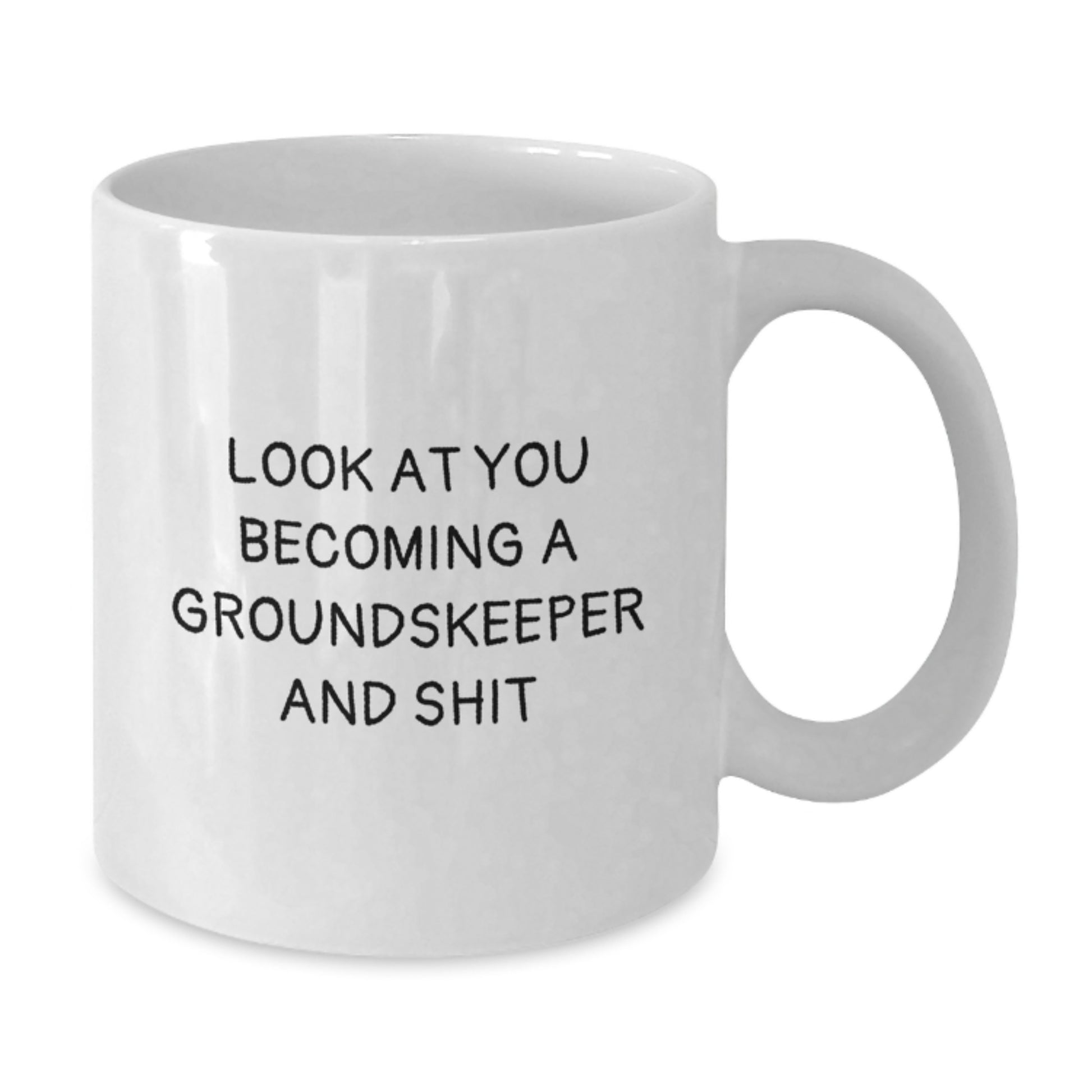 Funny groundskeeper White Coffee Mug Gifts from Men to groundskeeper on Mother's Day Unique - Additional