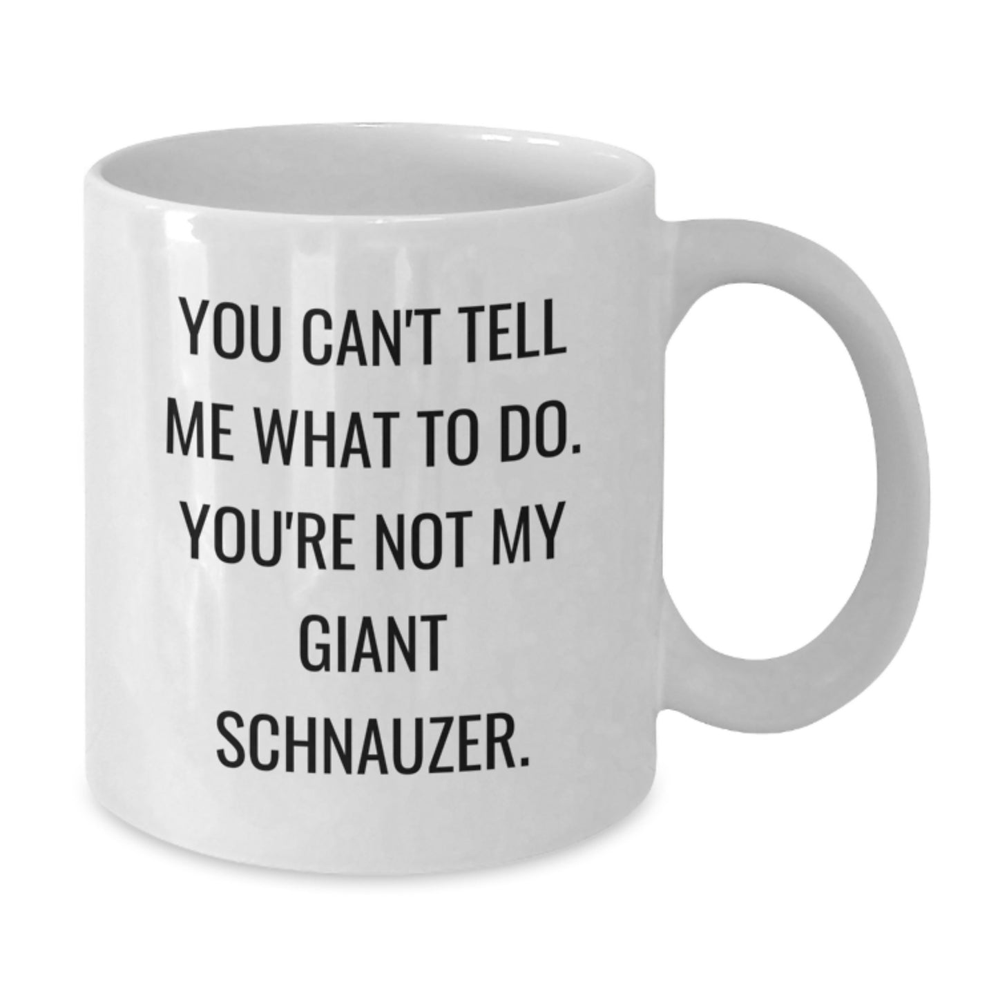 Funny Giant Schnauzer Dog White Coffee Mugs Gifts from Friends and Family for Birthday Unique - Additional