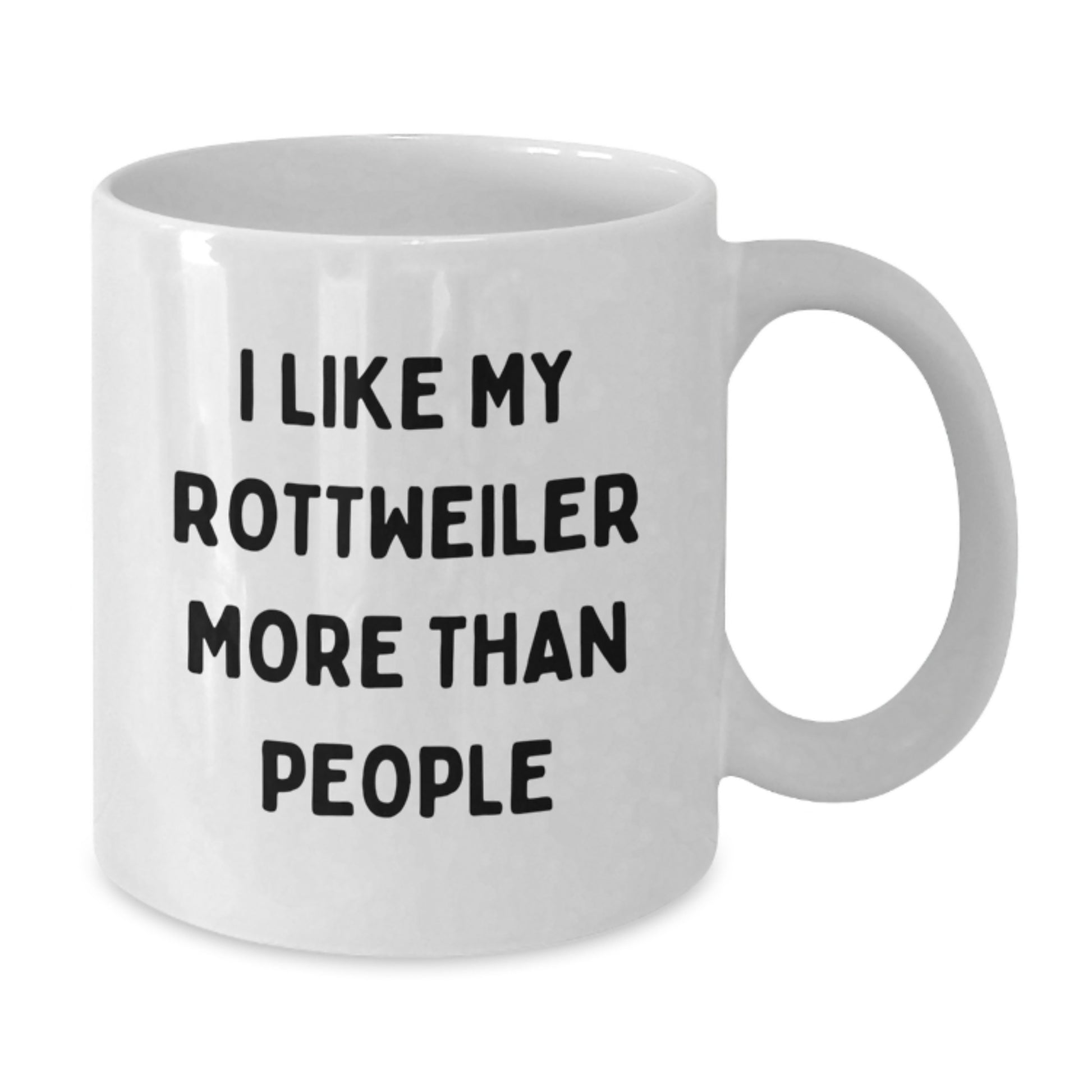 Rottweiler Dog Lovers Funny Quote White Coffee Mugs Gifts from Friends and Family for Valentine's - Additional