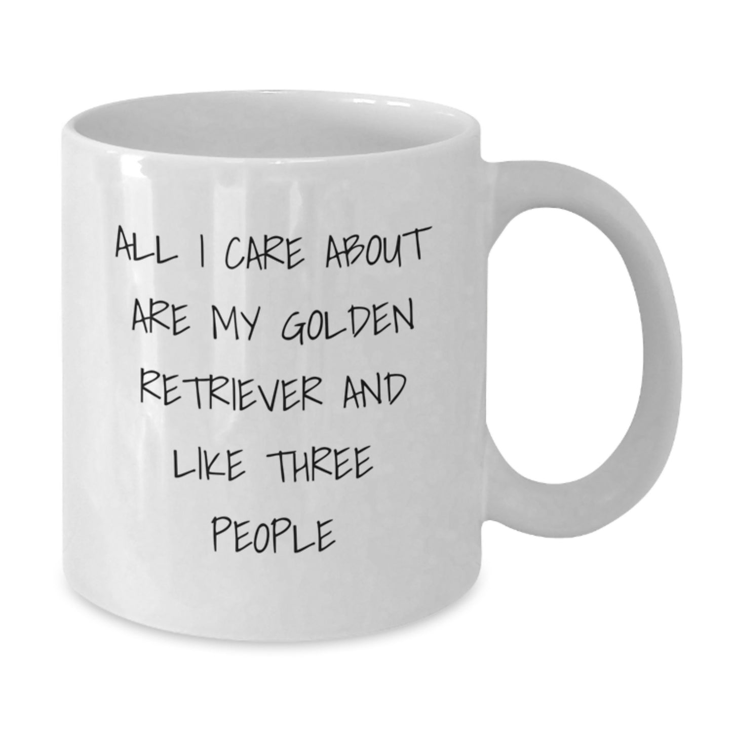 Funny Golden Retriever Dog Lover Gifts from Family for Birthday Unique Mug - Additional